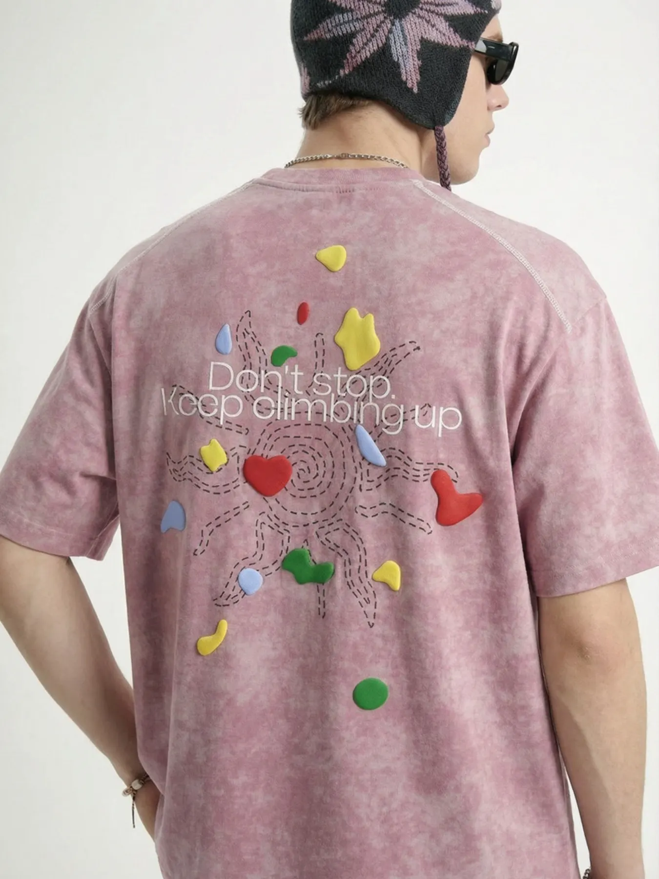 Men's Printed Round Neck T-Shirt