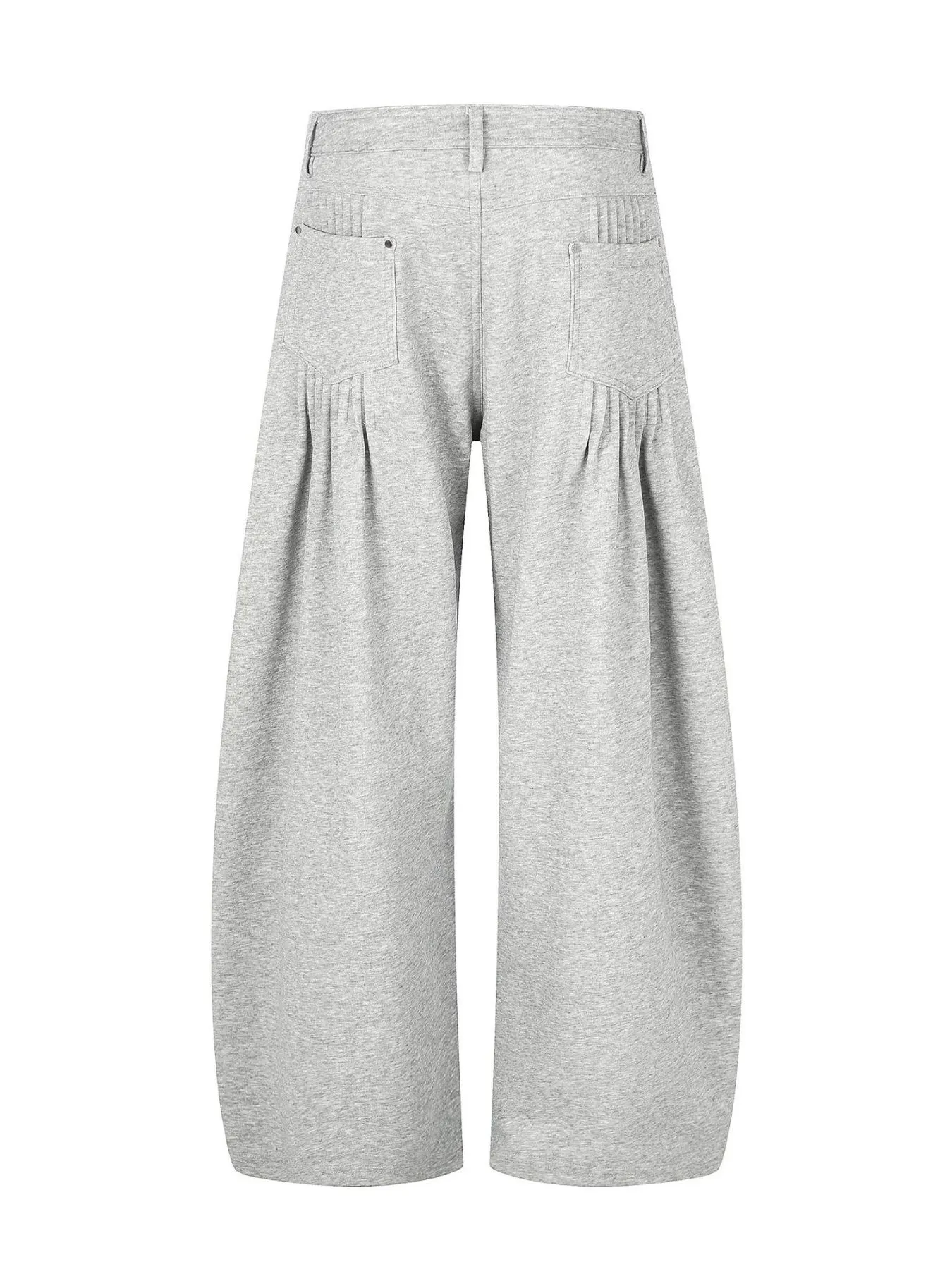 Men's High-Waisted Wide-Leg Pants